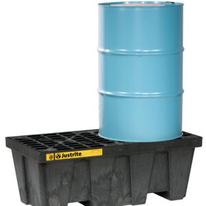 28623 Tarima Antiderrames para 2 Tambores Cap. 250 lts y 1,134 kgs de carga