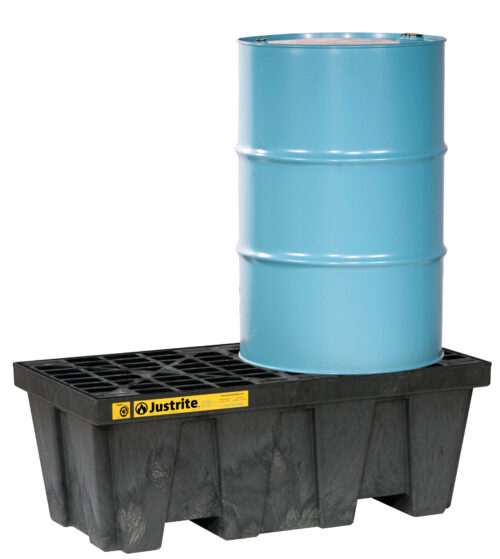 28623 Tarima Antiderrames para 2 Tambores Cap. 250 lts y 1,134 kgs de carga