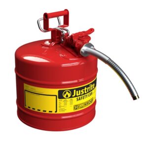 7250130 Bidón de Seguridad de Acero Tipo II Cap. 19 lts Rojo