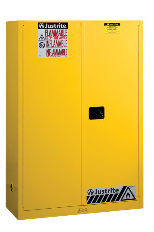 894500 Gabinete de Seguridad para líquidos inflamables  Cap. 45 Gal., 2 Puertas, Manual, 2 Repisas