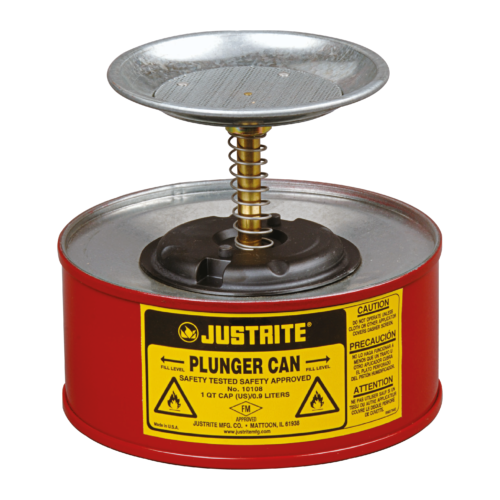 10108 Dispensador de Aceite de Acero  Cap. 1 lt  Rojo