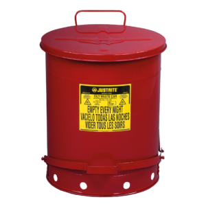 09500 Bidón para Desechos Aceitosos  Cap. 52 lts  Rojo