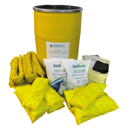 KIT-200A Kit Antiderrames HazMat de 55 Galones.
