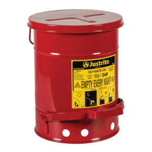 09100 Bidón para Desechos Aceitosos  Cap. 20 lts  Rojo