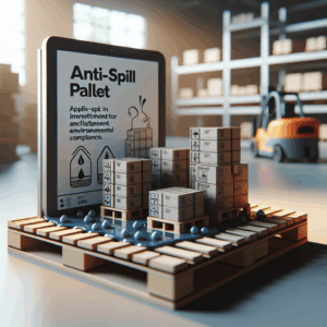 Tarimas antiderrames: una inversión en seguridad y cumplimiento ambiental