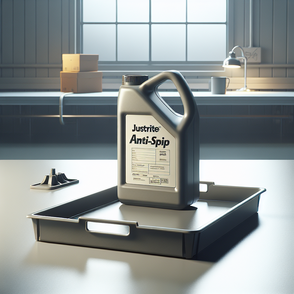 Charolas Antiderrames Justrite: Una Solución Versátil para Líquidos Industriales