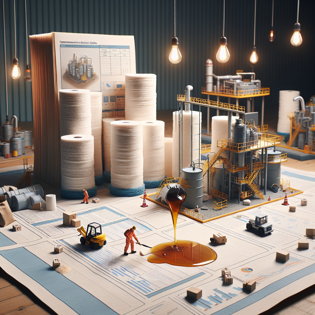 Guía completa de absorbentes industriales para derrames de hidrocarburos